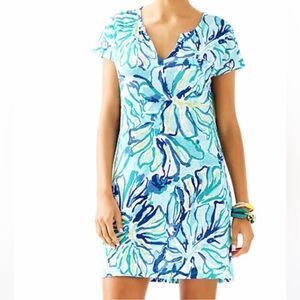Lilly Pulitzer Duval Linen Pool Dress